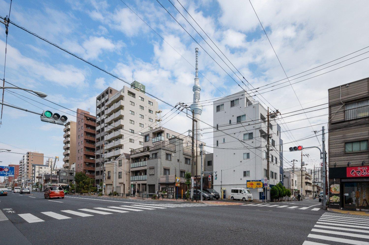 Park Axis Azumabashi Apartman Tokió Kültér fotó
